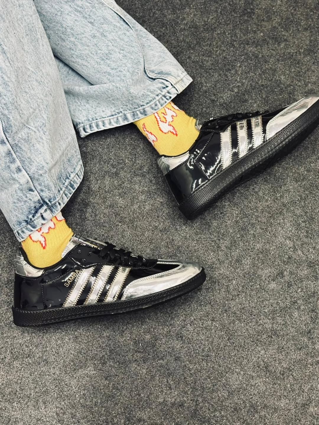 SAMBA X ATMOS TUXEDO BLACK SLIVER